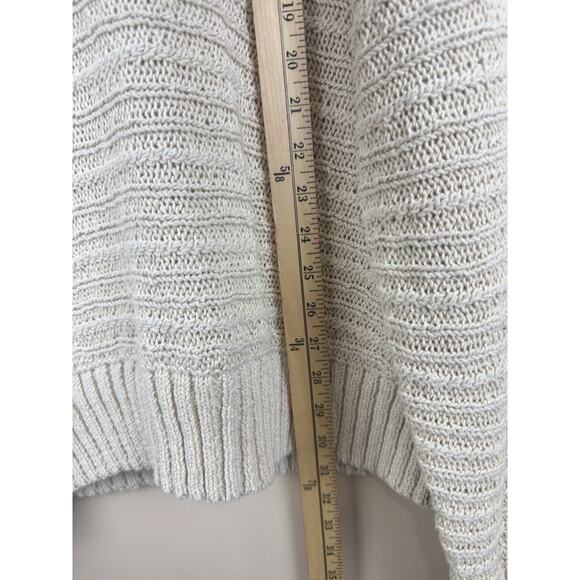 Forever 21 Women Marseille France Hooded Sweater L Cream Embroidered Hoodie - Picture 6 of 11